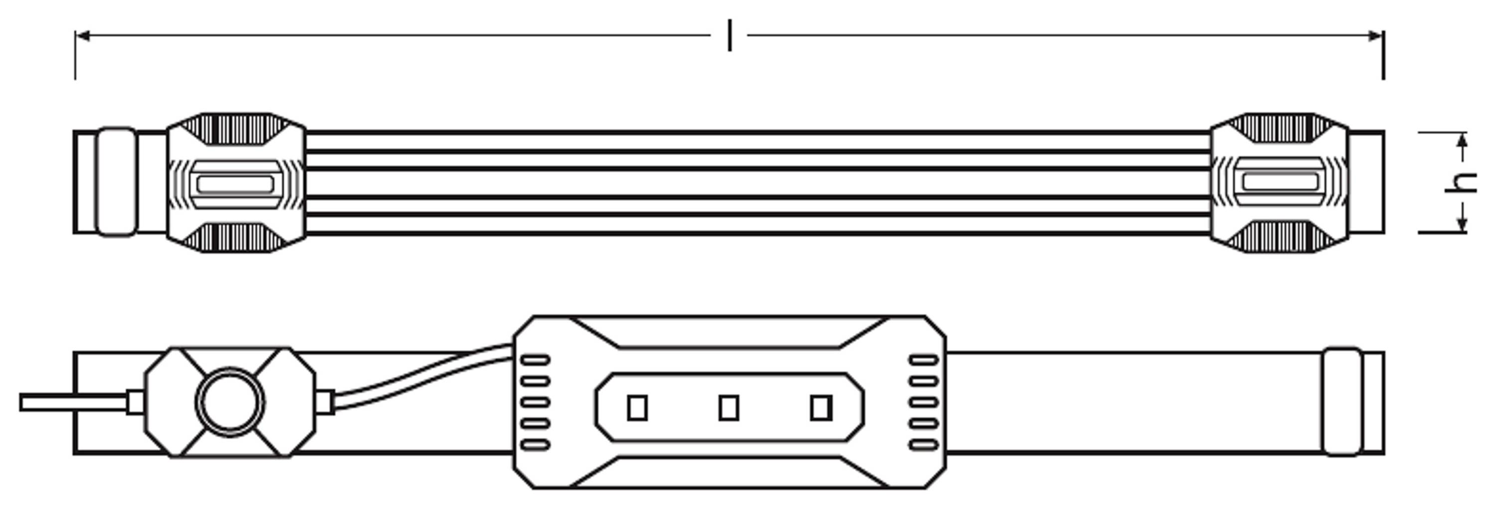 Osram Automotive LEDIL414 LEDinspect FLEXIBLE HEAD TORCH LED Arbeitsleuchte akkubetrieben, über USB 115lm