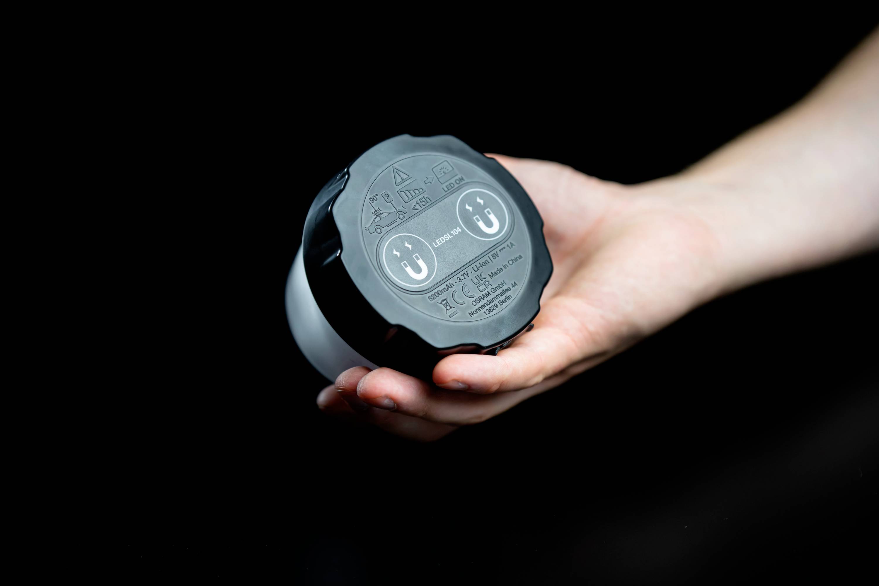 Osram Automotive LEDSL104 ROAD FLARE Signal TA20 Warnblinkleuchte LED-Leuchte, Magnethalter Pkw, Lkw, Quad, SUV, ATV, Wohnmobile