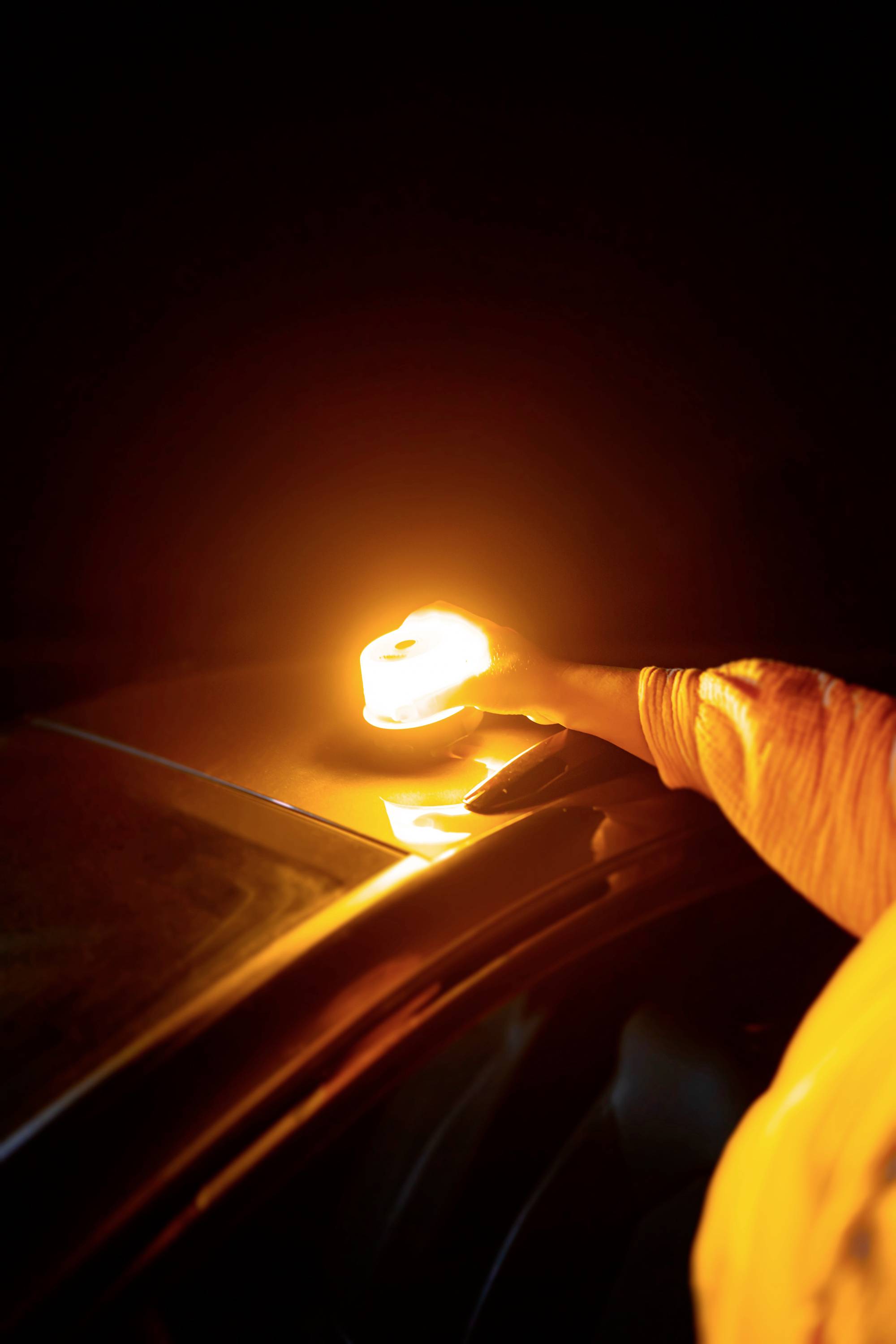 Osram Automotive LEDSL104 ROAD FLARE Signal TA20 Warnblinkleuchte LED-Leuchte, Magnethalter Pkw, Lkw, Quad, SUV, ATV, Wohnmobile