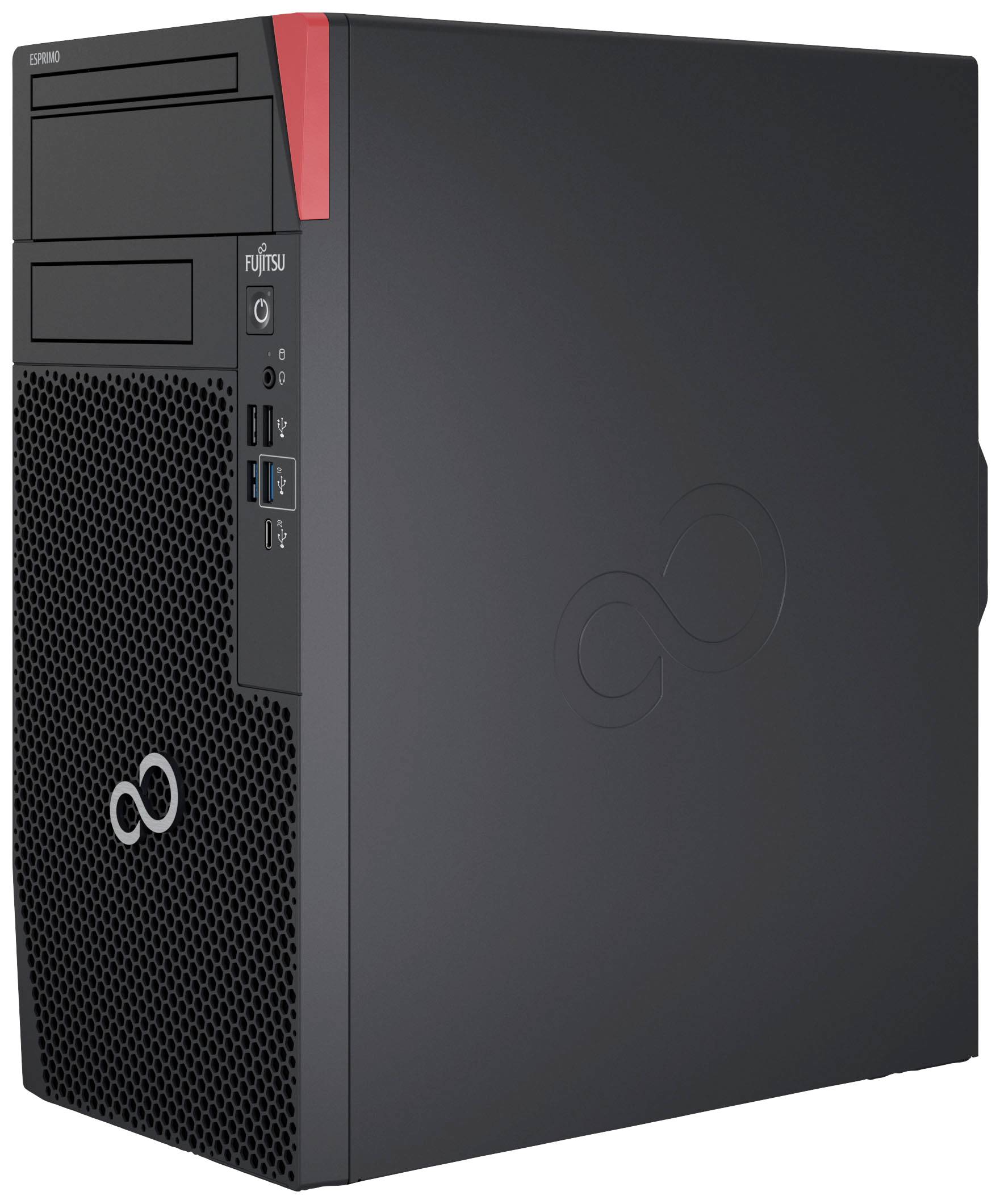 Fujitsu Desktop PC ESPRIMO P6012 Intel® Core™ i5 i5-12400 16GB RAM 512GB SSD Intel UHD Graphics 730 Win 11 Pro VFY:P612EPC52MIN