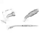 JBC Tools C250405 Lötspitze Meißelform, gebogen Spitzen-Größe 0.8mm Inhalt 1St. JBC Tools C250405 Lötspitze Meißelform, gebogen Spitzen-Größe 0.8mm Inhalt 1St.