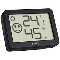 TFA Dostmann Thermo-/Hygrometer Schwarz 30.5055.01 TFA Dostmann Thermo-/Hygrometer Schwarz 30.5055.01