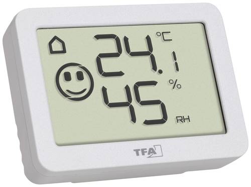 TFA Dostmann Thermo-/Hygrometer Weiß