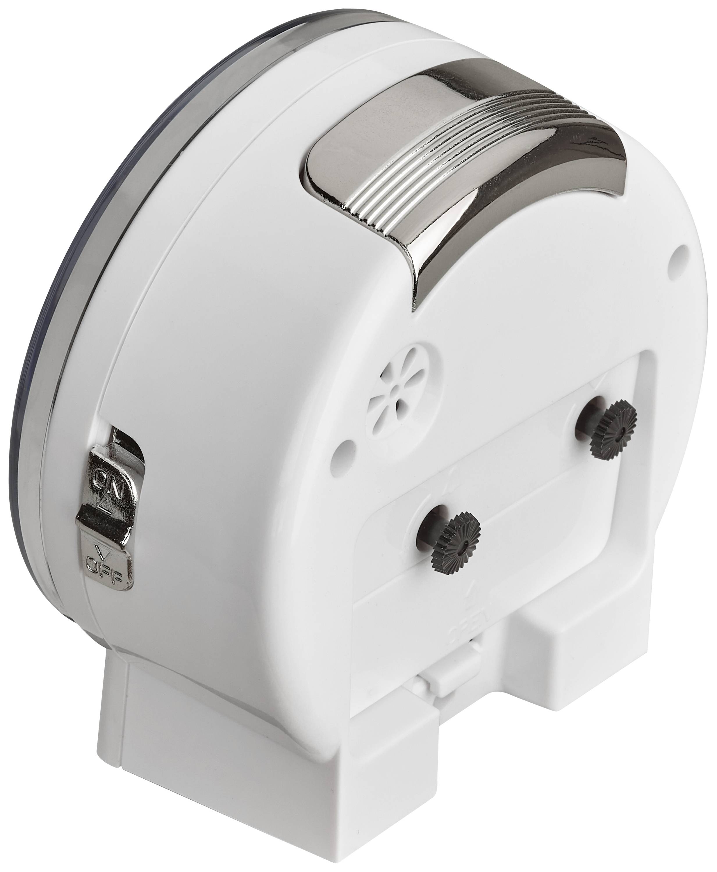 TFA Dostmann 60.1037.02 Quarz Wecker Weiß Alarmzeiten 1