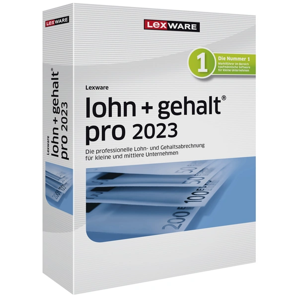 Lexware lohn+gehalt pro 2023 Jahreslizenz, 1 Lizenz Windows Finanz-Software Lexware lohn+gehalt pro 2023 Jahreslizenz, 1 Lizenz Windows Finanz-Software
