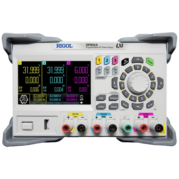 Rigol DP932A Labornetzgerät, einstellbar 0 - 32 V/DC 0 - 3 A 210 W USB, LAN Anzahl Ausgänge 3 x Rigol DP932A Labornetzgerät, einstellbar 0 - 32 V/DC 0 - 3 A 210 W USB, LAN Anzahl Ausgänge 3 x