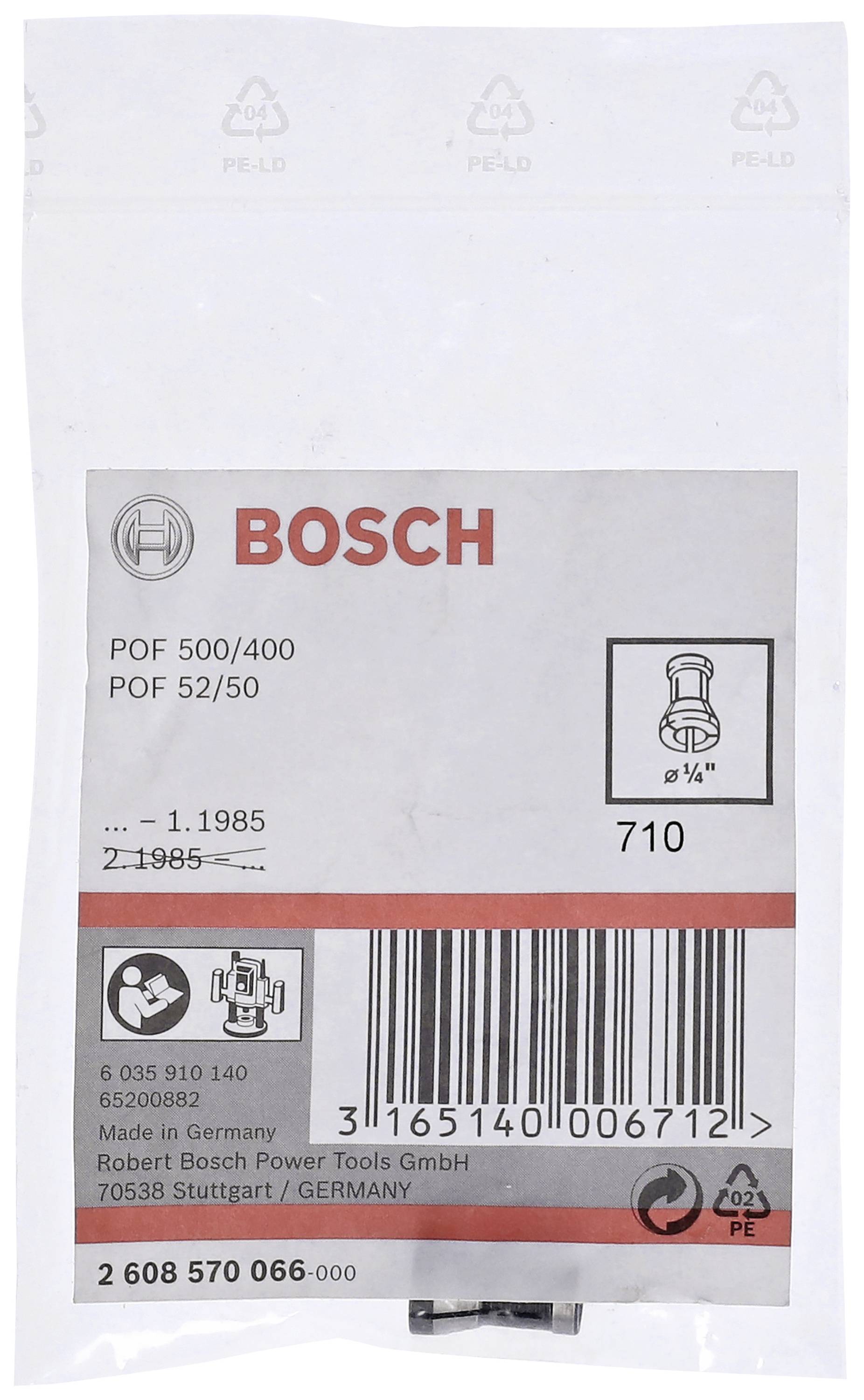 Bosch Accessories Spannhülse für Handfräser 2608570066