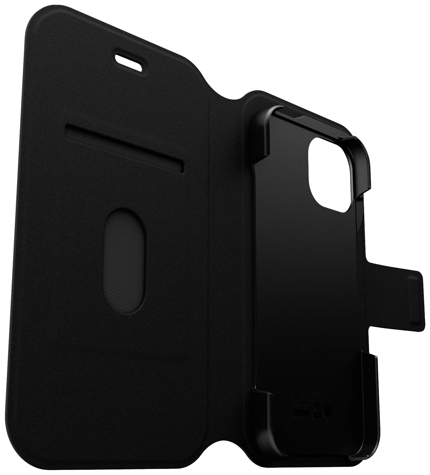 Otterbox Strada Via Cover Apple iPhone 14 Schwarz Stoßfest 77-89683