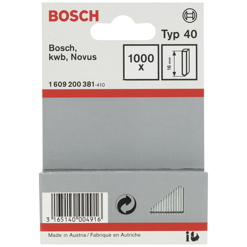 Bosch Accessories Stifte, Typ 40 1000 St. 1609200381