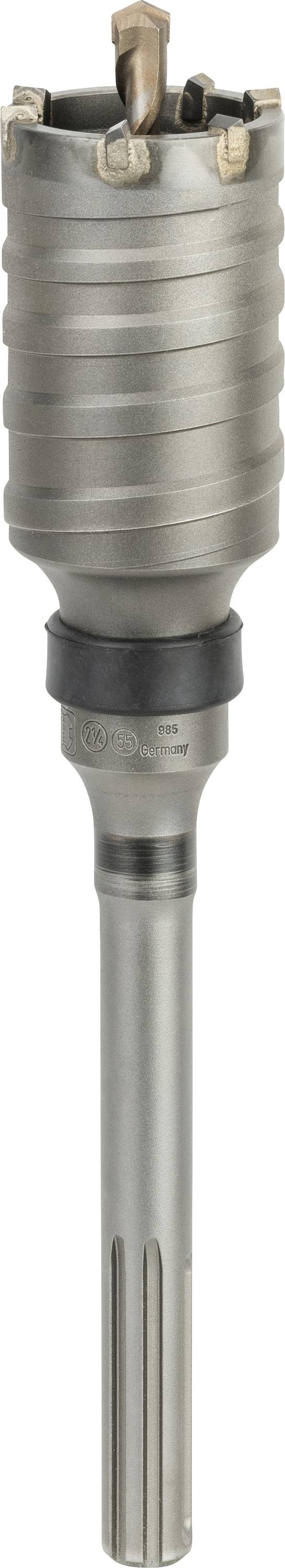 Metallbohrer mit spiralförmigen Rillen und einem SDS-Schaft, geeignet für präzises Bohren in harte Materialien wie Beton oder Stein.