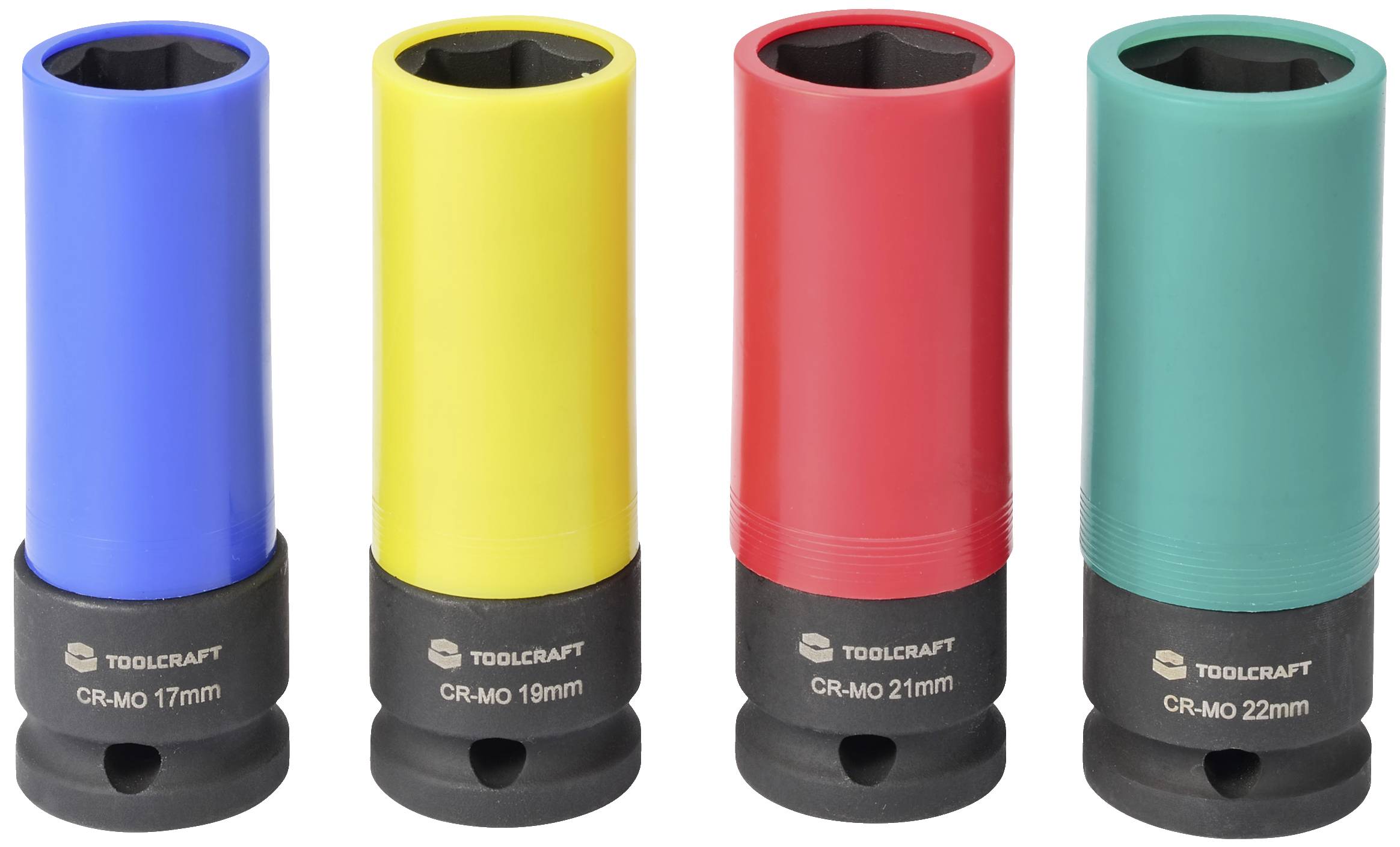 TOOLCRAFT TO-7873779 Drehmomentverlängerungs-Set für Aufsteckwerkzeuge 1/2" (12.5 mm) 110 - 175 Nm