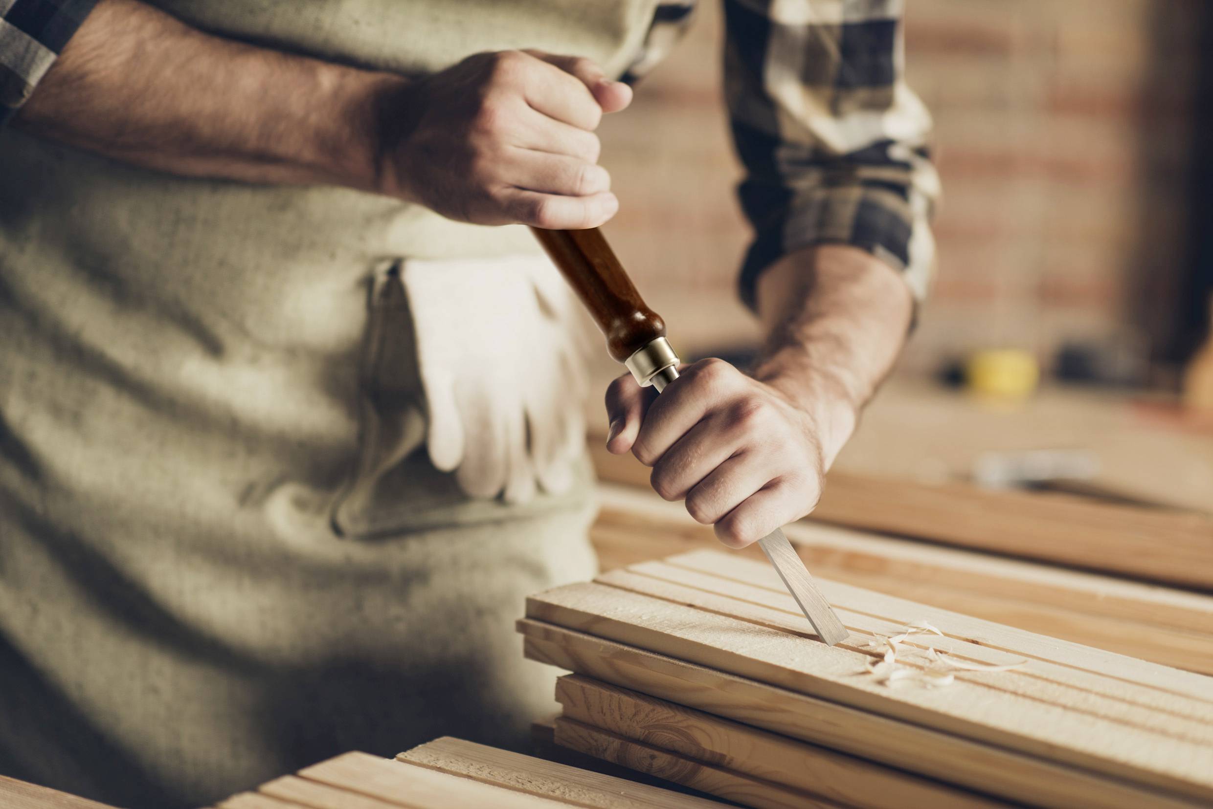 TOOLCRAFT TO-7873785 Holzmeißel, 6-tlg. Set