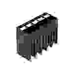 WAGO 2086-1105 Borne pour circuits imprimés 1.50 mm² Nombre de pôles (num) 5 noir