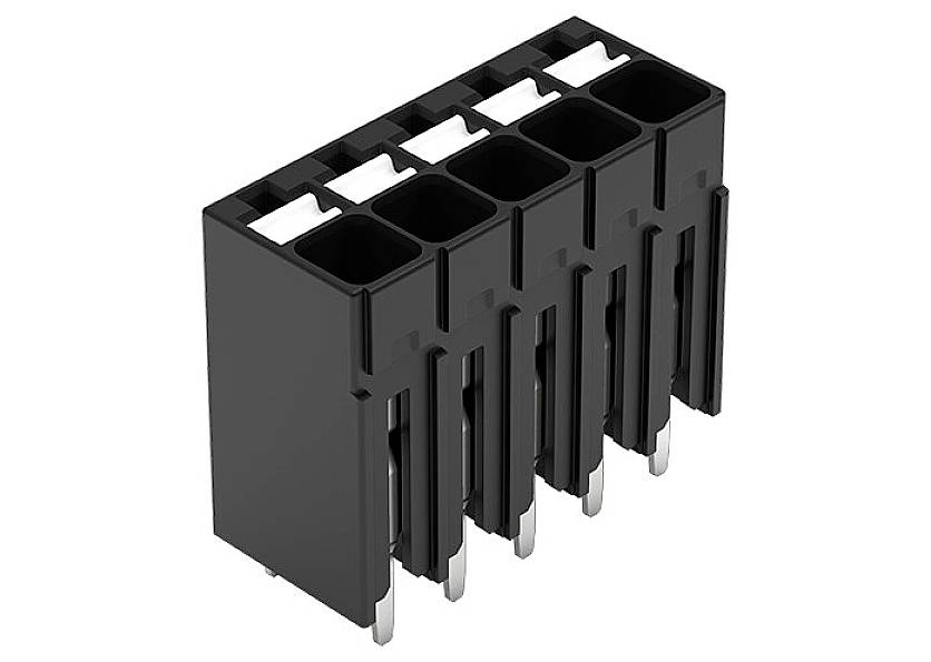 WAGO 2086-1105/300-000 Printklemme 1.50mm² Polzahl 5 Schwarz 180St.