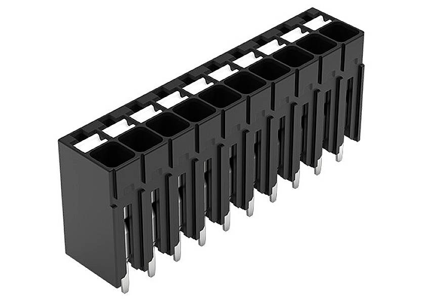 WAGO 2086-1110/300-000 Printklemme 1.50mm² Polzahl 10 Schwarz 84St.