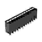 WAGO 2086-1112/300-000 Borne pour circuits imprimés 1.50 mm² Nombre de pôles (num) 12 noir