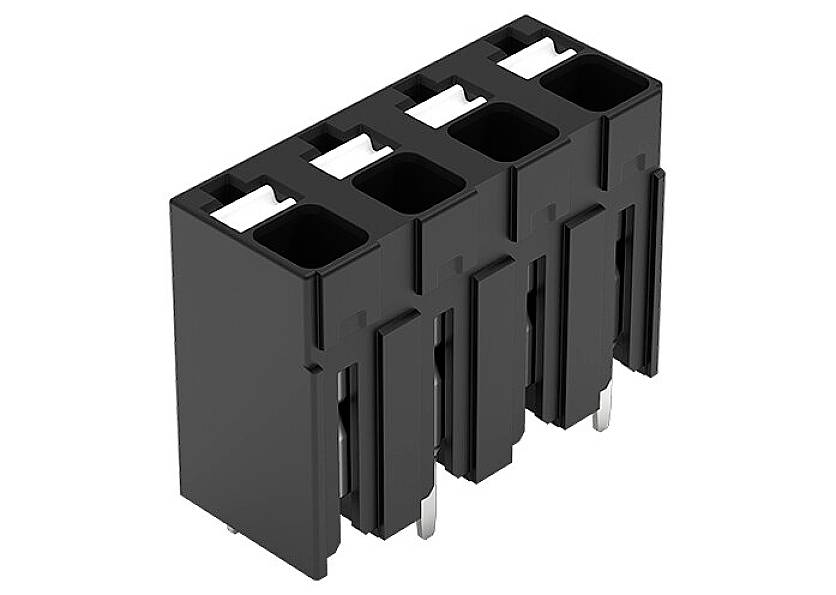 WAGO 2086-3124/300-000 Printklemme 1.50 mm² Polzahl 4 Schwarz