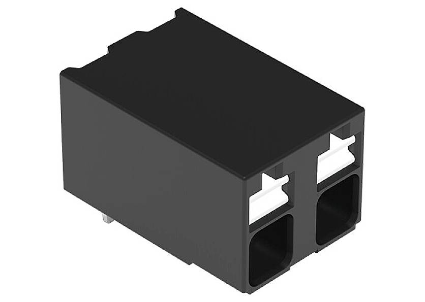 WAGO 2086-3222/300-000 Printklemme 1.50 mm² Polzahl 2 Schwarz