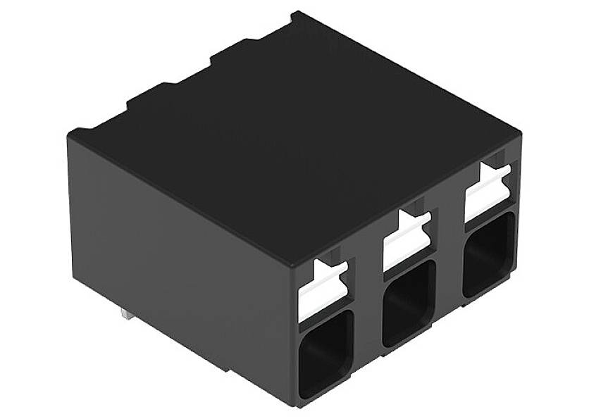 WAGO 2086-3223 Printklemme 1.50mm² Polzahl 3 Schwarz