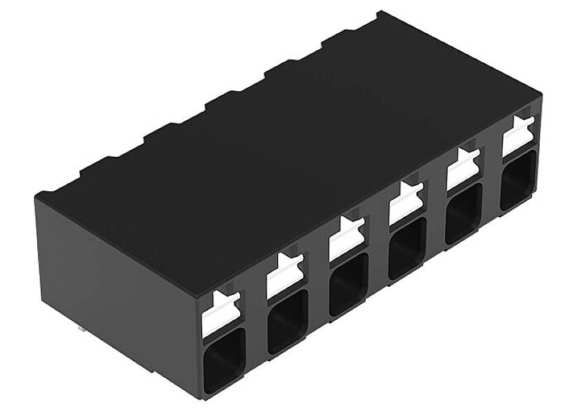 WAGO 2086-3226/300-000 Printklemme 1.50 mm² Polzahl 6 Schwarz