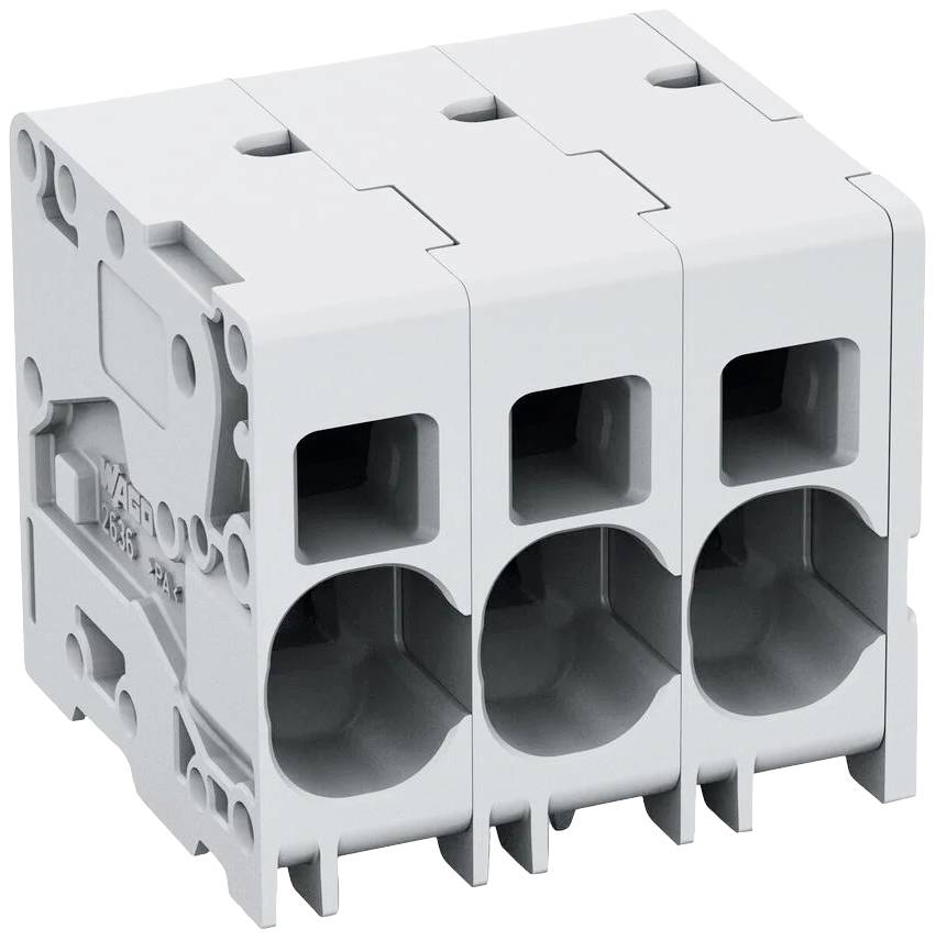 WAGO 2636-1104/020-004 Printklemme 25mm² Polzahl 4 Schwarz 25St.