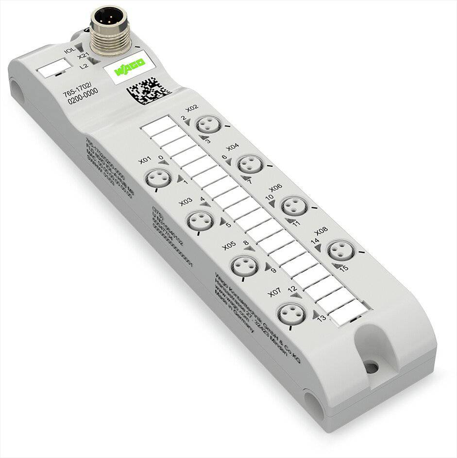 WAGO 765-1702/200-000 Sensor/Aktorbox passiv M8-Verteiler mit Metallgewinde 1 St.