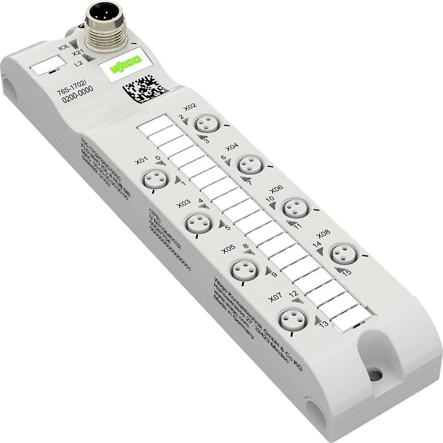 WAGO 765-1702/200-000 Sensor/Aktorbox passiv M8-Verteiler mit Metallgewinde 1 St.