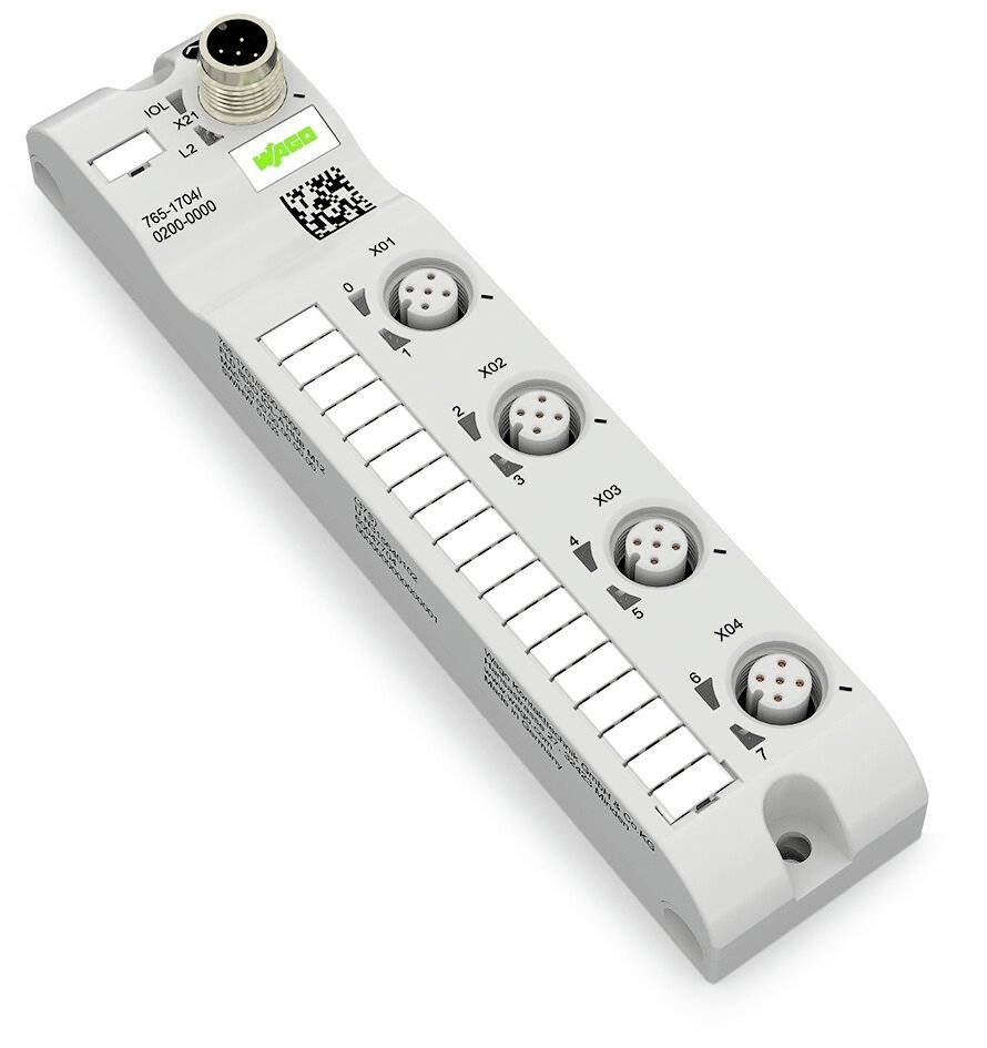 WAGO 765-1704/200-000 Sensor/Aktorbox passiv M12-Verteiler mit Metallgewinde 1St.