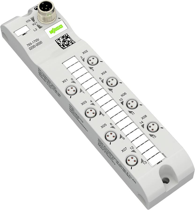 WAGO 765-1705/200-000 Sensor/Aktorbox passiv M8-Verteiler mit Metallgewinde 1St.