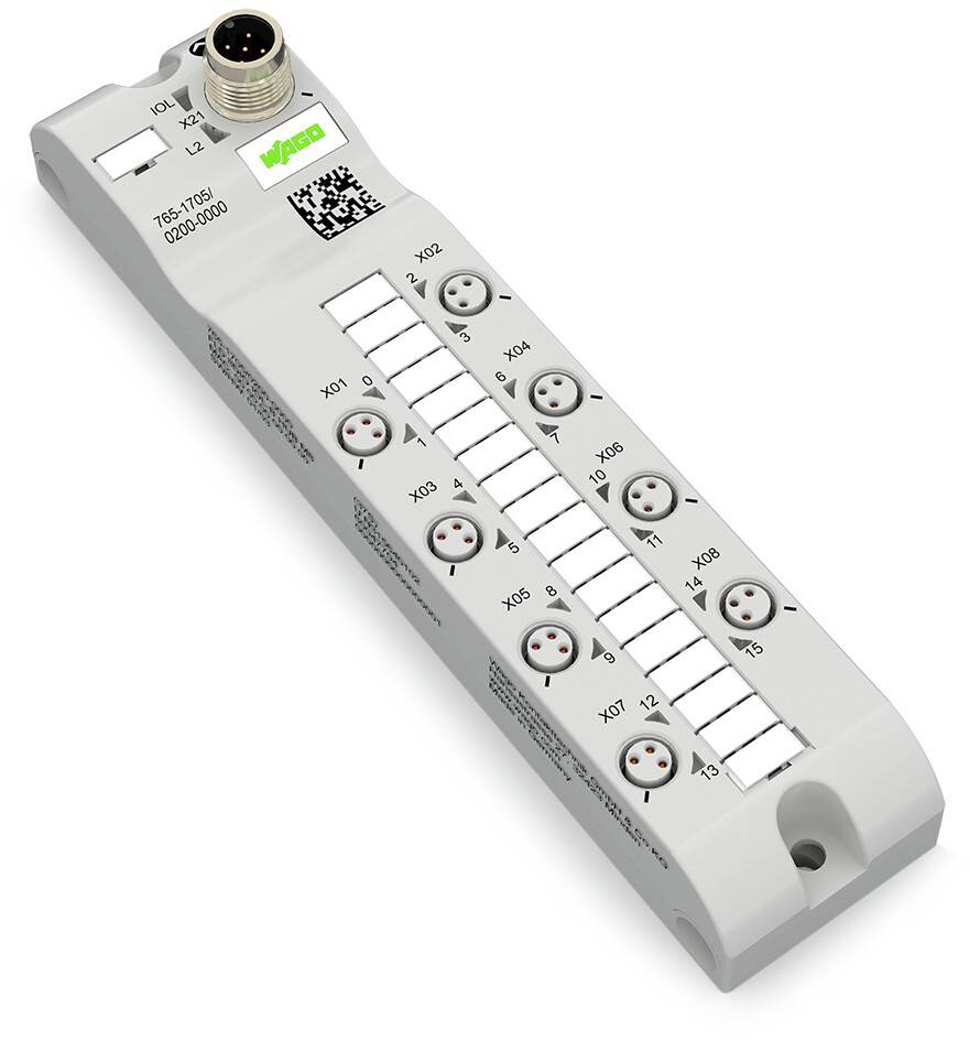 WAGO 765-1705/200-000 Sensor/Aktorbox passiv M8-Verteiler mit Metallgewinde 1St.