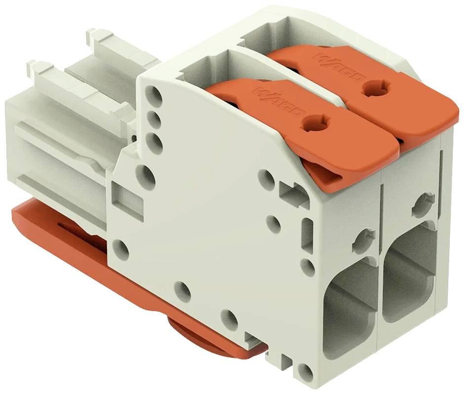 WAGO Buchsengehäuse-Kabel Rastermaß: 7.62mm 831-1102/322-000 24St.