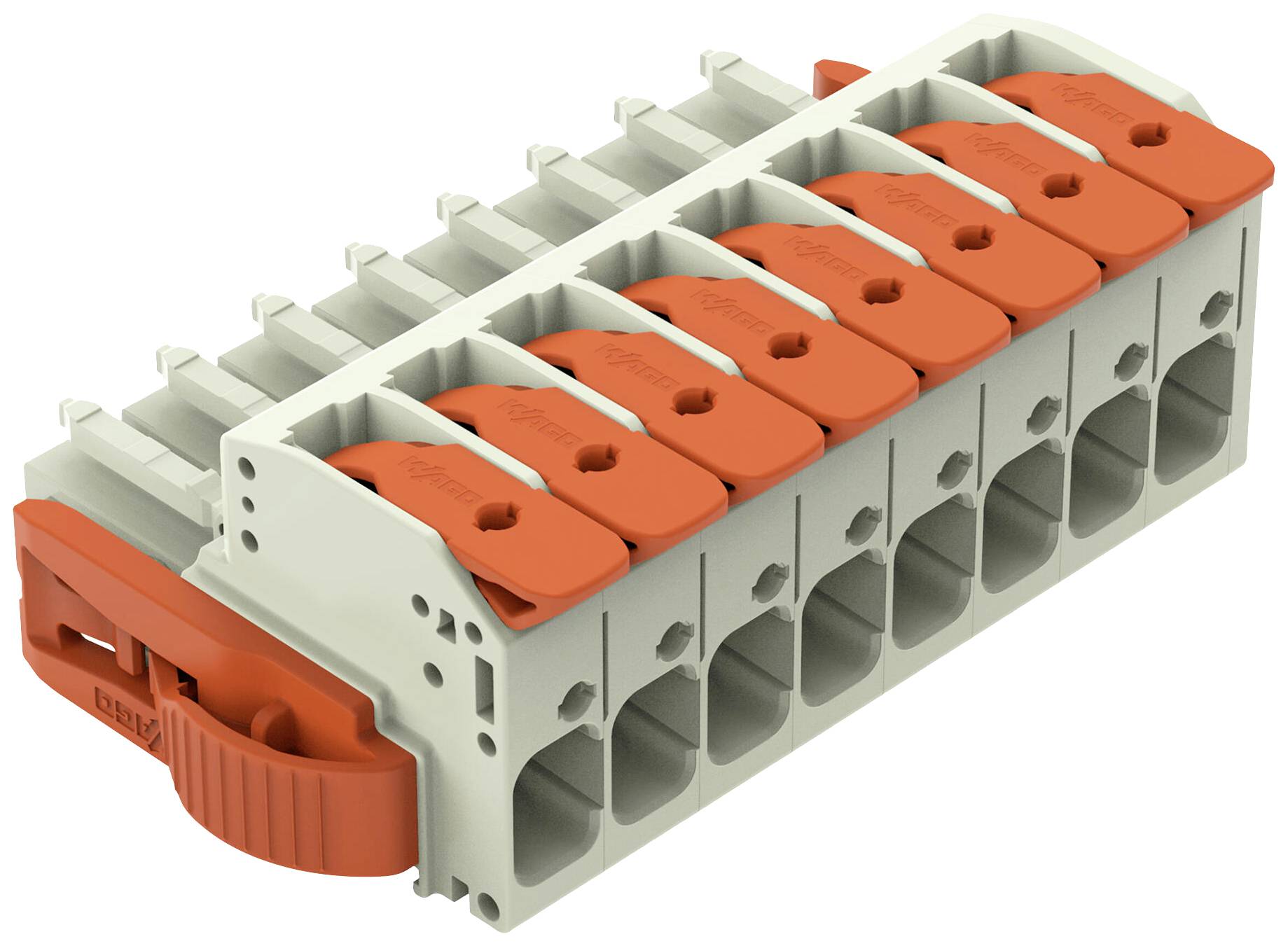 WAGO Buchsengehäuse-Kabel Rastermaß: 7.62mm 831-1108/038-000 12St.