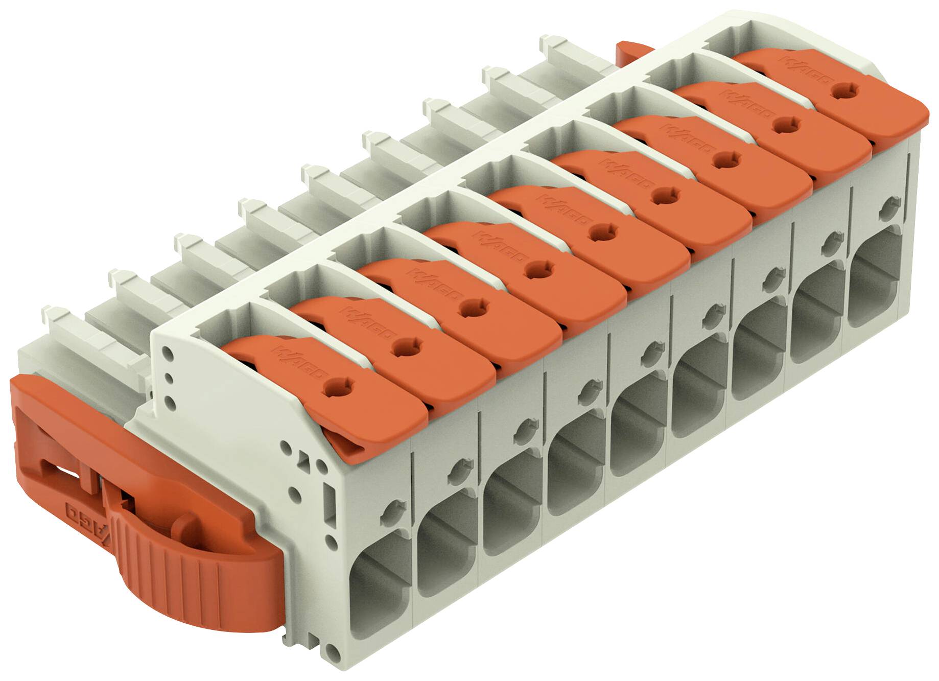 WAGO Buchsengehäuse-Kabel Rastermaß: 7.62mm 831-1109/038-000 12St.