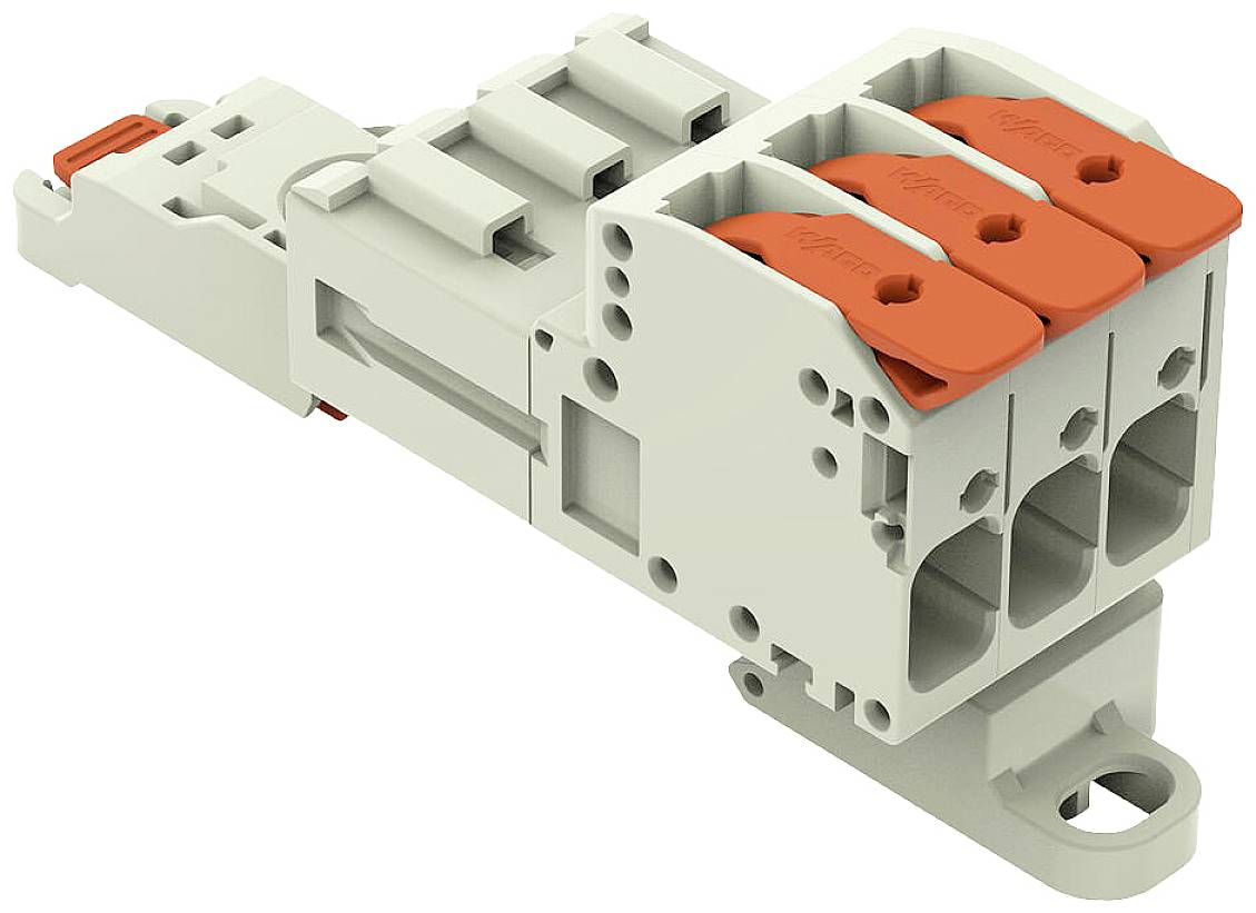 WAGO Stiftgehäuse-Kabel Polzahl Gesamt 3 Rastermaß: 7.62mm 831-1203/306-000 12St.
