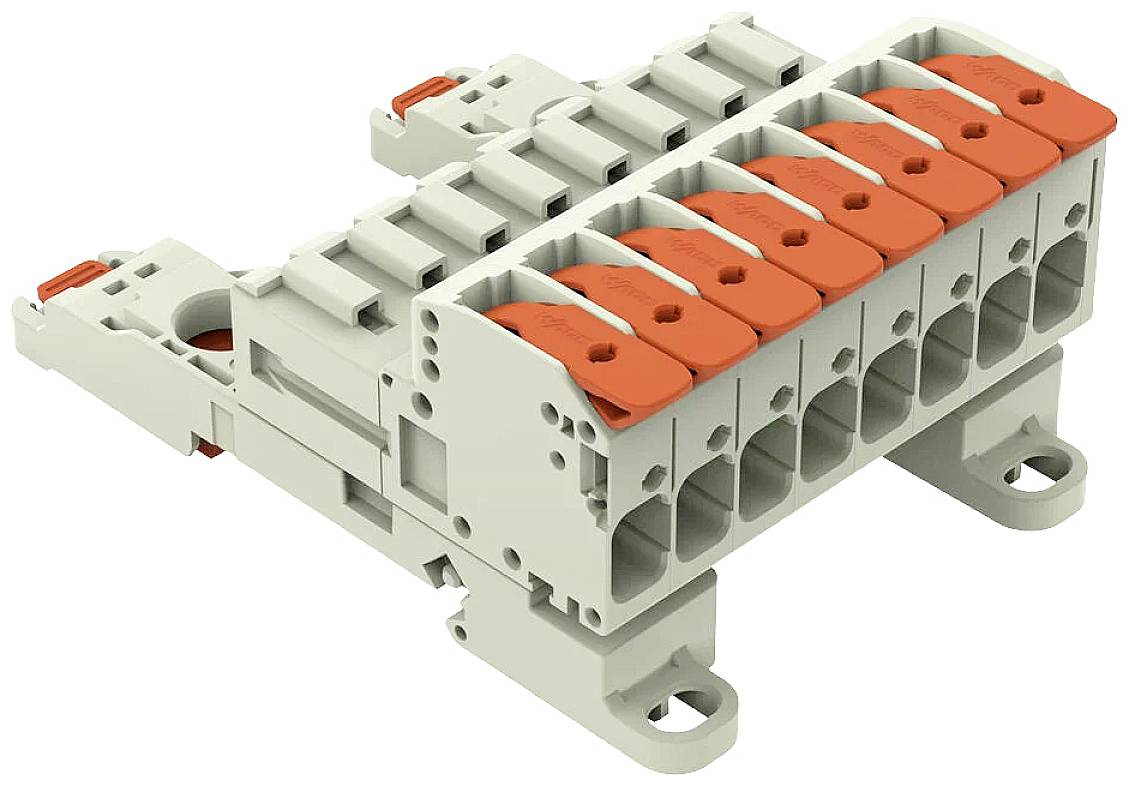 WAGO Stiftgehäuse-Kabel Polzahl Gesamt 8 Rastermaß: 7.62mm 831-1208/306-000 6St.