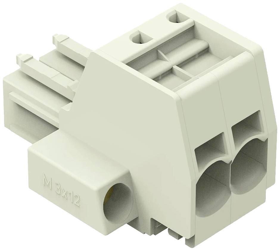 WAGO Buchsengehäuse-Kabel Rastermaß: 7.62 mm 831-3102/107-000 24 St.