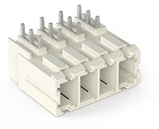 WAGO Stiftleiste (Standard) Polzahl Gesamt 4 Rastermaß: 7.62mm 831-3644 24St.