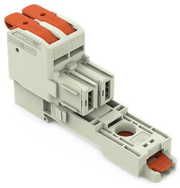 WAGO Buchsengehäuse-Kabel Rastermaß: 10.16 mm 832-1102/306-000 5 St.