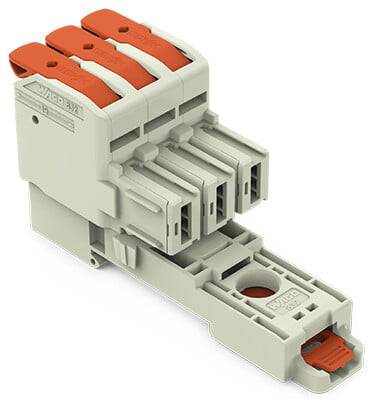 WAGO Buchsengehäuse-Kabel Rastermaß: 10.16 mm 832-1103/306-000 5 St.