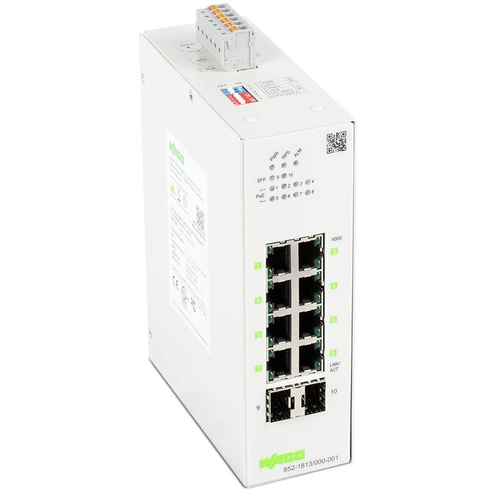 WAGO 852-1813/000-001 Ethernet Switch 10 / 100 / 1000MBit/s WAGO 852-1813/000-001 Ethernet Switch 10 / 100 / 1000MBit/s