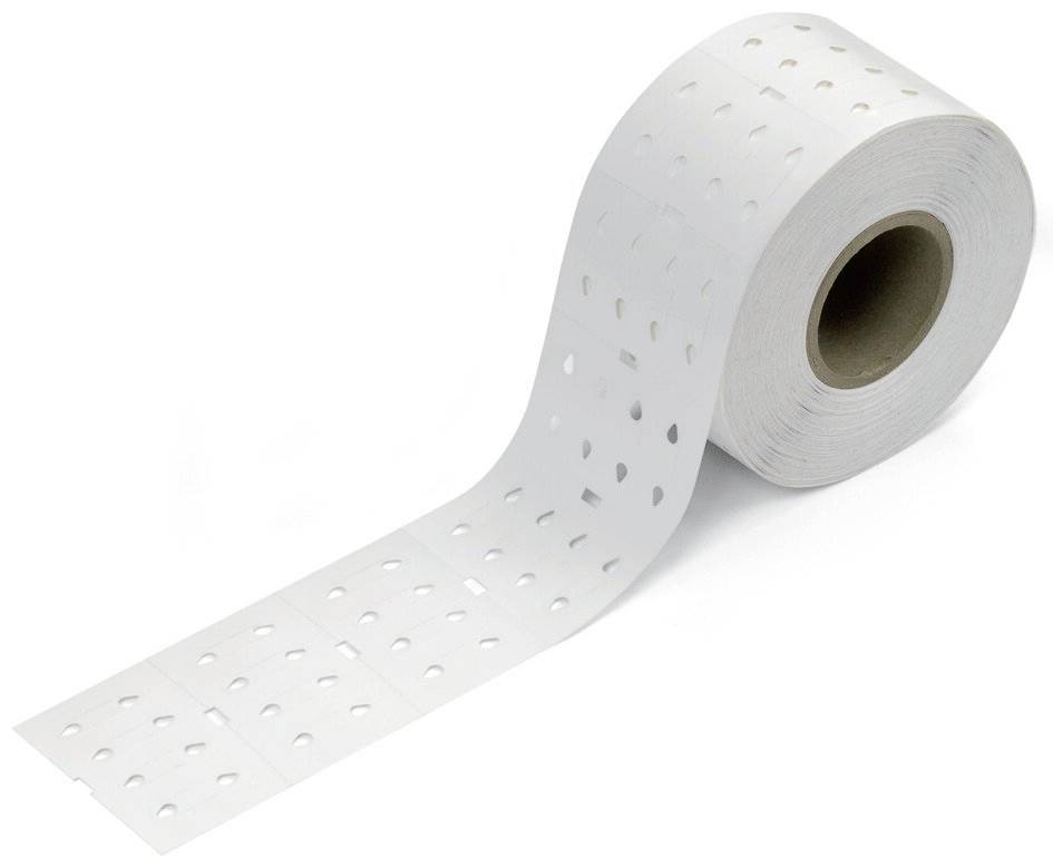 WAGO 211-862 Etiketten für Thermotransferdrucker Montage-Art: aufschieben Beschriftungsfläche: 26 x 7mm Weiß Anzahl Markierer