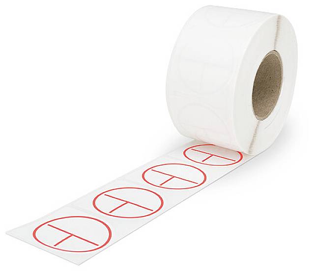 WAGO 210-814 Etikett für Thermotransferbedruckung Farbe Beschriftungsfeld: Weiß Anzahl Etiketten: 7