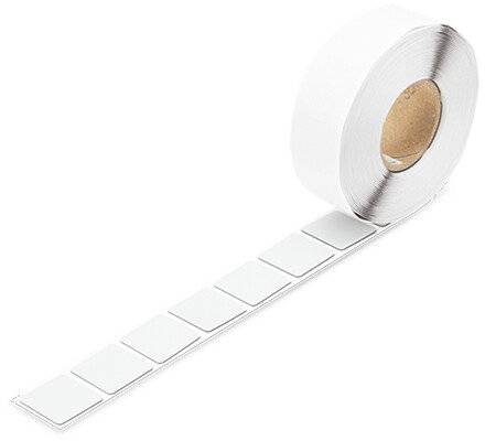 WAGO 210-848 210-848 Etiketten für Thermotransferdrucker Beschriftungsfläche: 27 x 27mm Silber Anzahl Markierer: 250 250St.