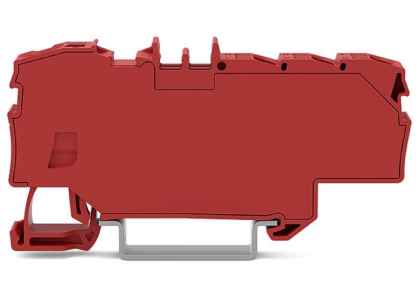 WAGO 2006-8033 Verteiler-Reihenklemme Käfigzugfederanschluss Rot 12St.