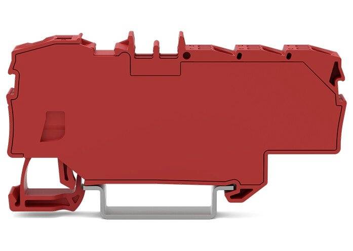 WAGO 2006-8033 Verteiler-Reihenklemme Käfigzugfederanschluss Rot 12St.