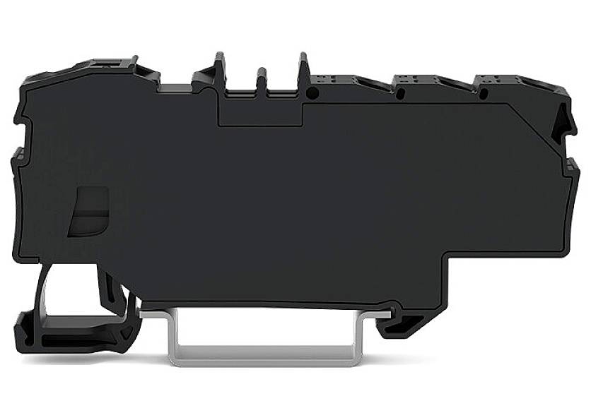 WAGO 2006-8035 Verteiler-Reihenklemme Käfigzugfederanschluss Schwarz 12St.
