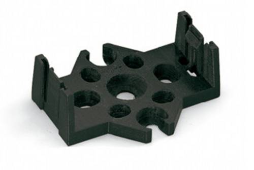 WAGO 770-625 Montageplatte Schwarz 25 St.