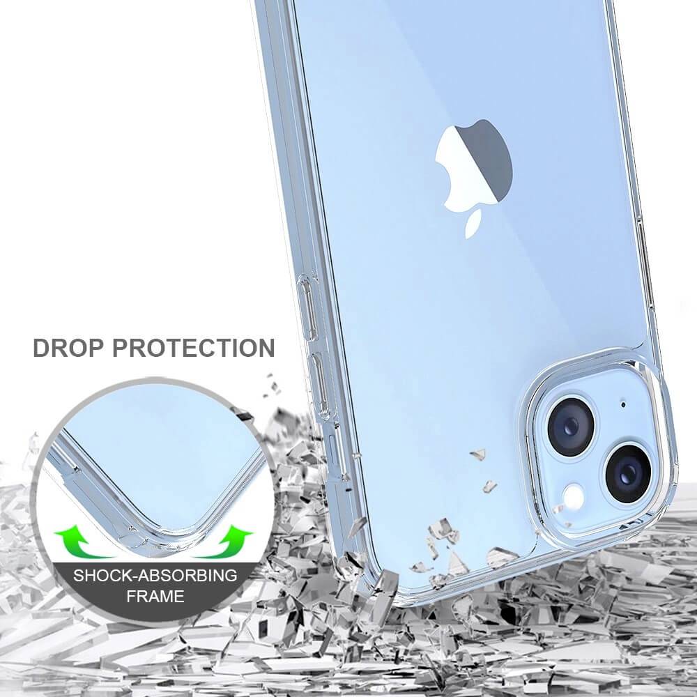JT Berlin Pankow Clear Backcover Apple iPhone 14 Plus Transparent Induktives Laden 10884