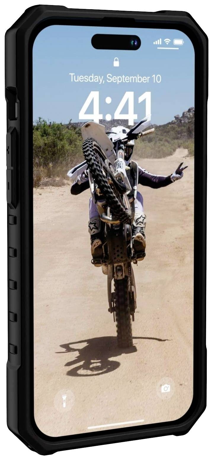Urban Armor Gear Pathfinder MagSafe Case Apple iPhone 14 Pro Schwarz MagSafe kompatibel 114054114040