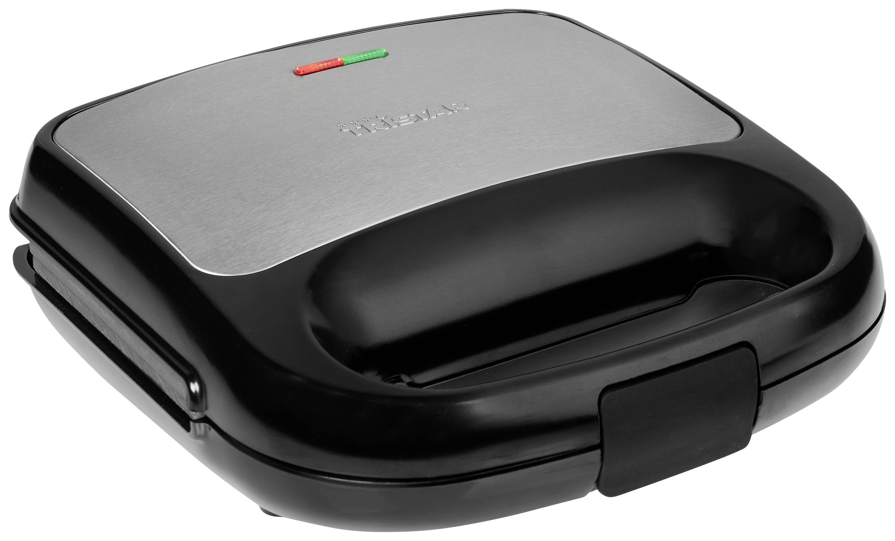 Tristar SA-3071 Sandwichmaker Antihaftbeschichtung, Kontrollleuchte, klappbar Schwarz